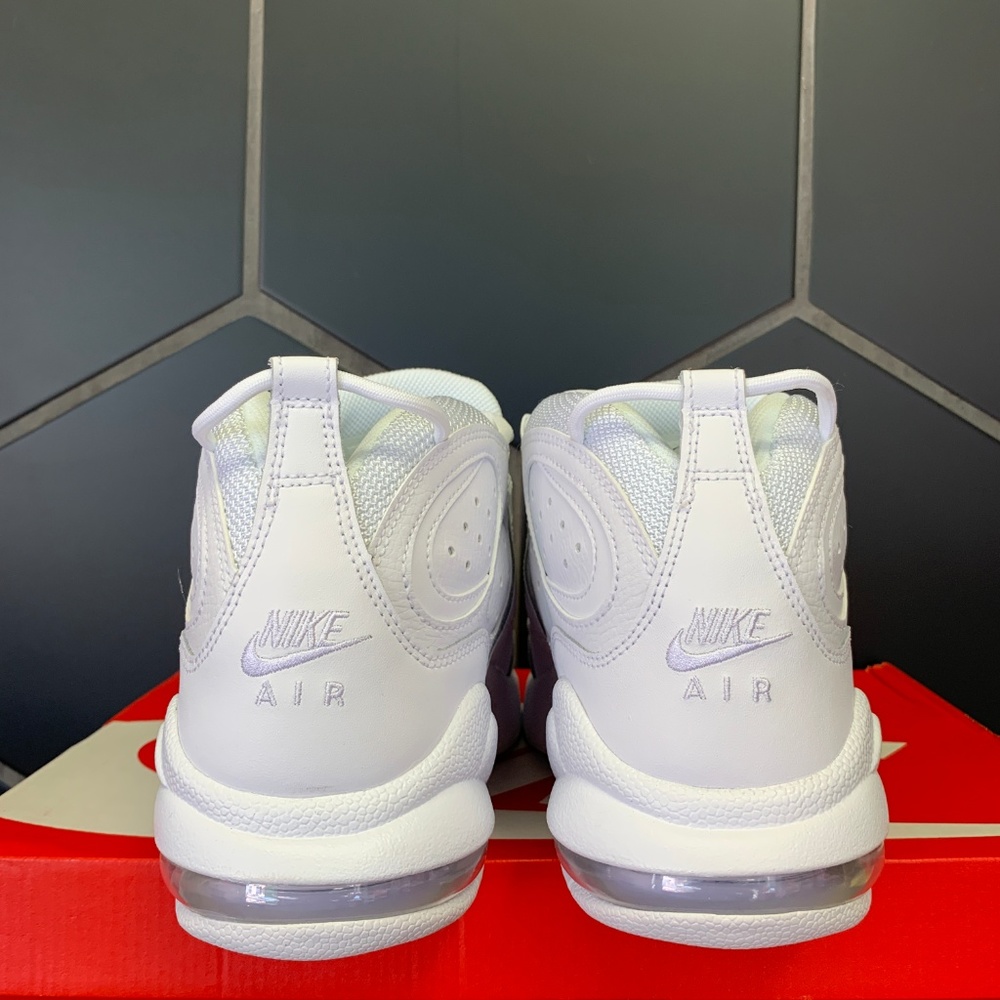 Nike Air Charles Barkley 34 Triple White Shoe - Picture 4 of 6